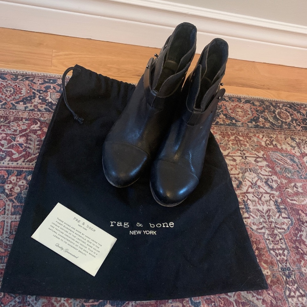 Rag and bone harrow bootie